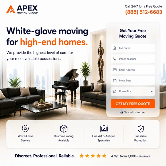 Apex — Luxury landing page