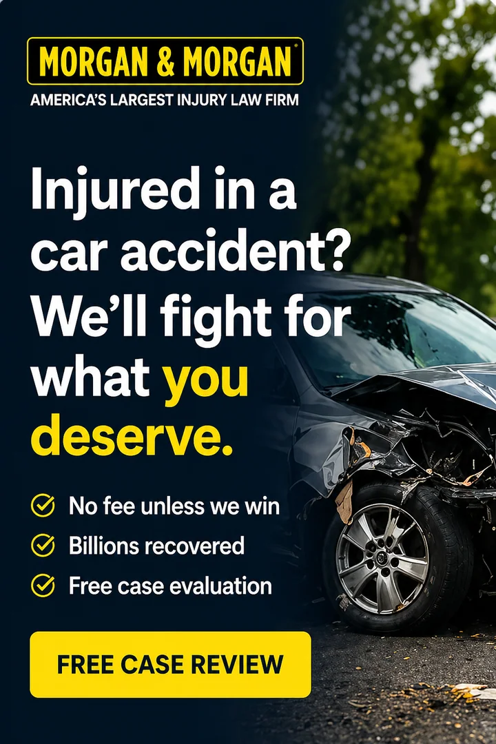 Morgan — Auto Accident ad