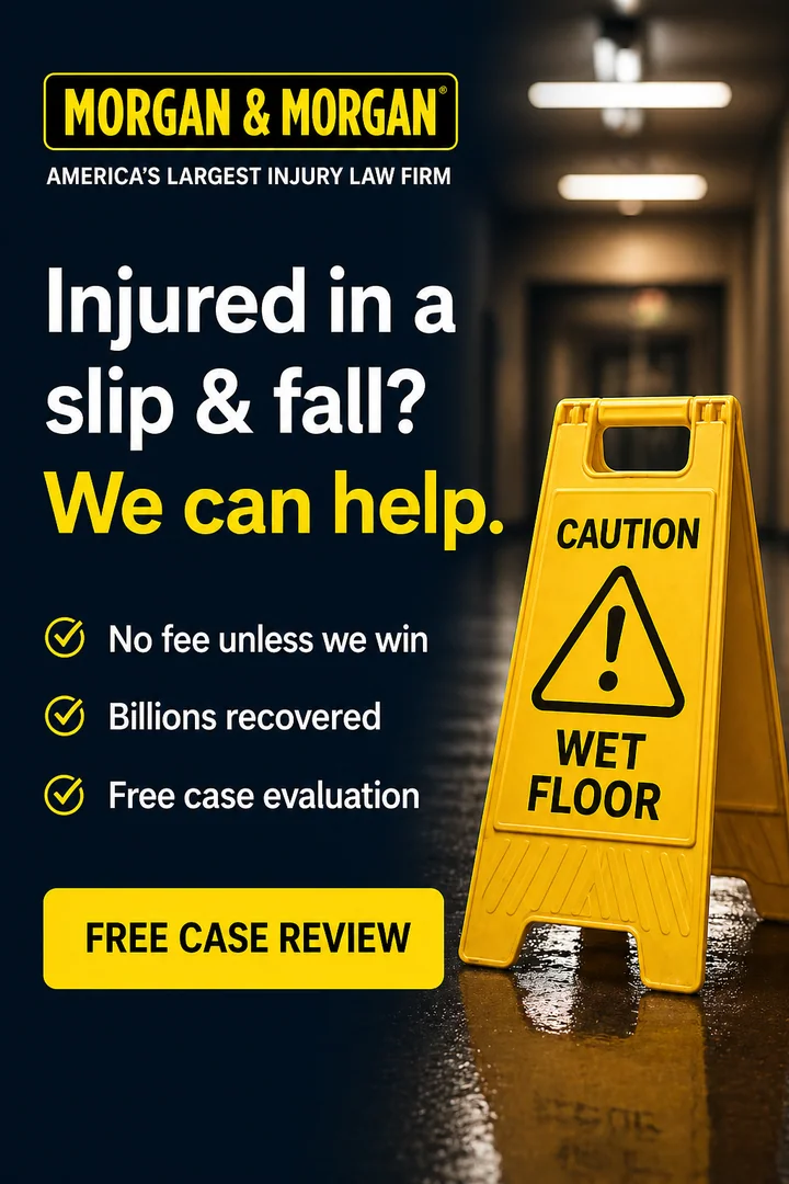 Morgan — Slip & Fall ad