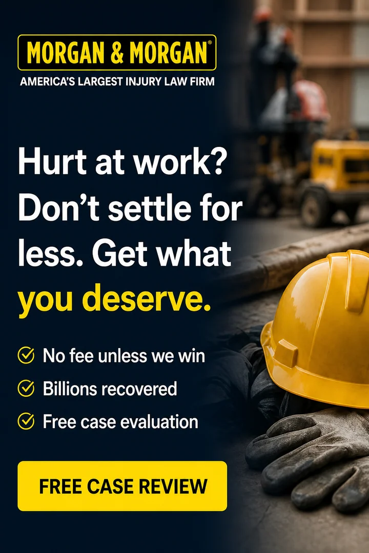 Morgan — Workplace Injury ad