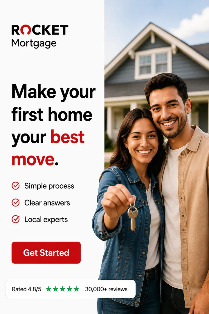 Rocket — First-Time Home Buyers ad