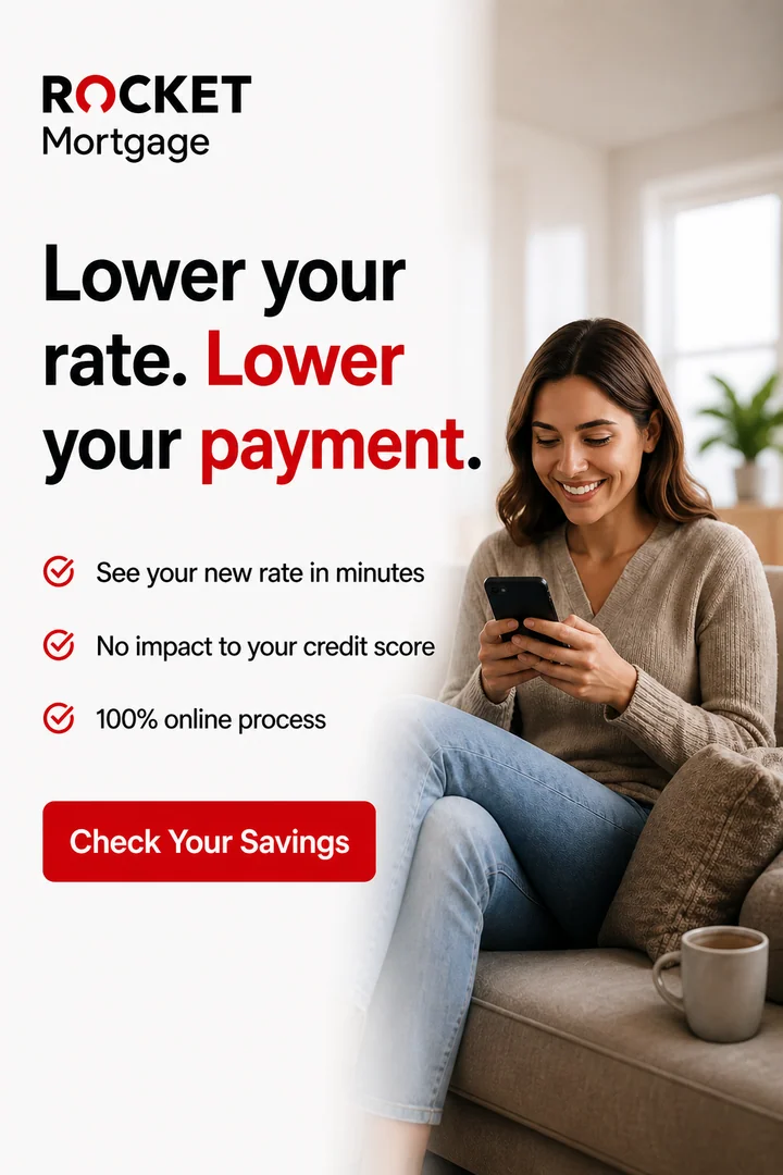 Rocket — Refinance ad